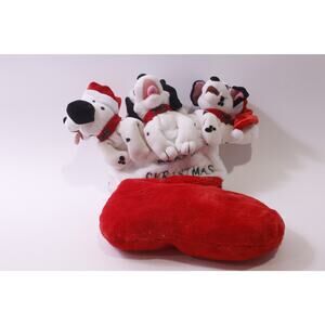 Disney 101 Dalmatians Christmas Stocking, Cute Puppies, Vintage, ~ 251227-WH 876